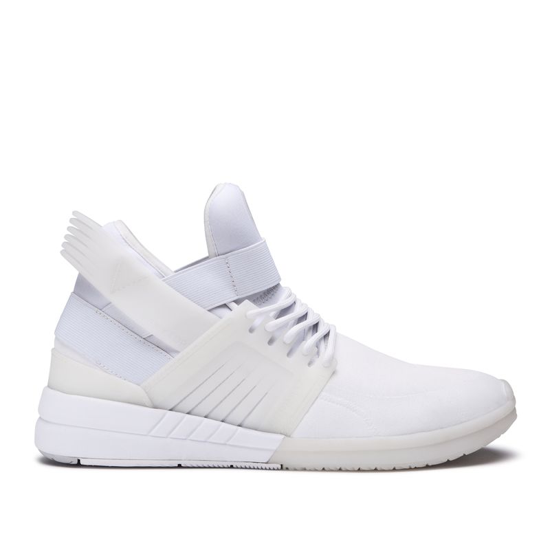 Supra Skytop V High Top Schuhe Damen - Weiß YYX73240